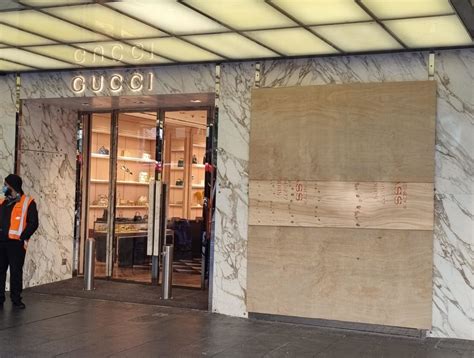 gucci ram raid|Ram raiders hit luxury shops on Queen Street in .